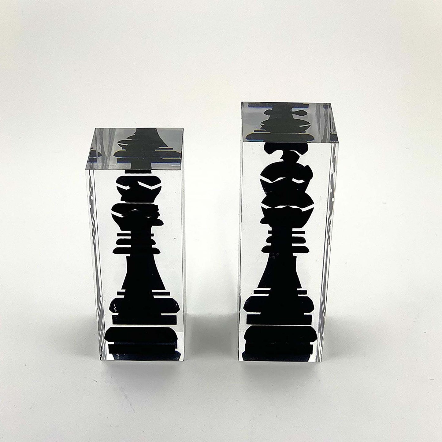 Infinity Lucite 17-Inch Lucite Chess Set-2