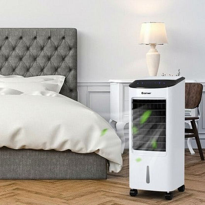 Evaporative Portable Air Cooler Fan Humidifier with Remote Control for Home and Office-4